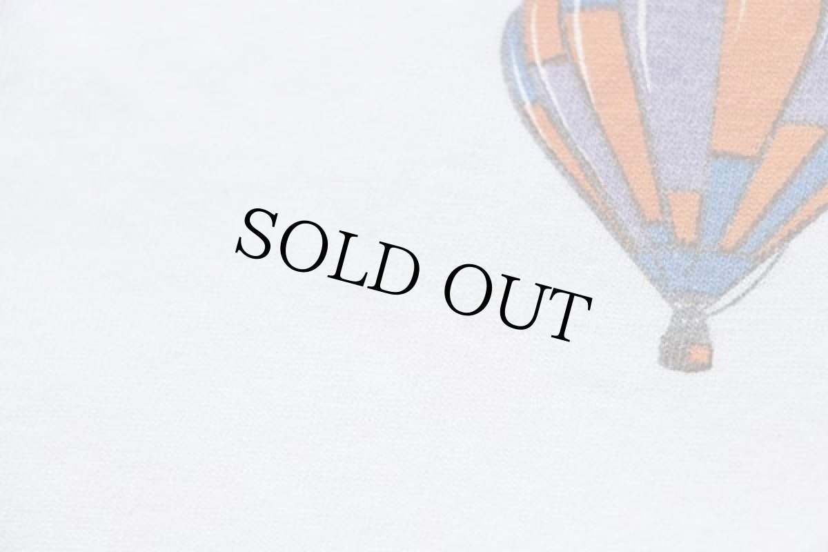 画像6: 90s USA製 INTERNATIONAL BALLOON FIESTA KODAK ALBUQUERQUE アート コットンTシャツ 白 XL (6)