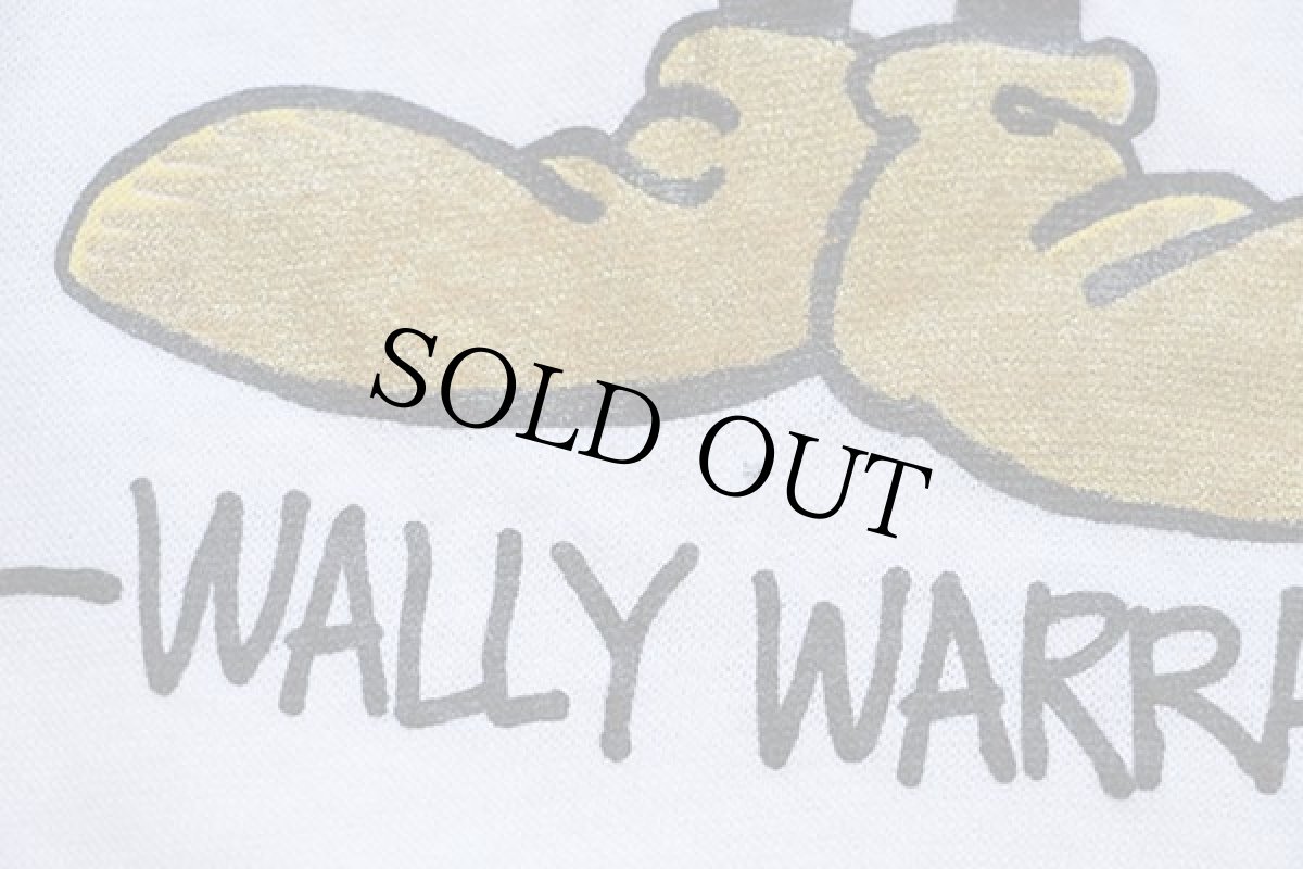 画像4: 90s WALLY WARRANTY マスコット Tシャツ 白 XL (4)