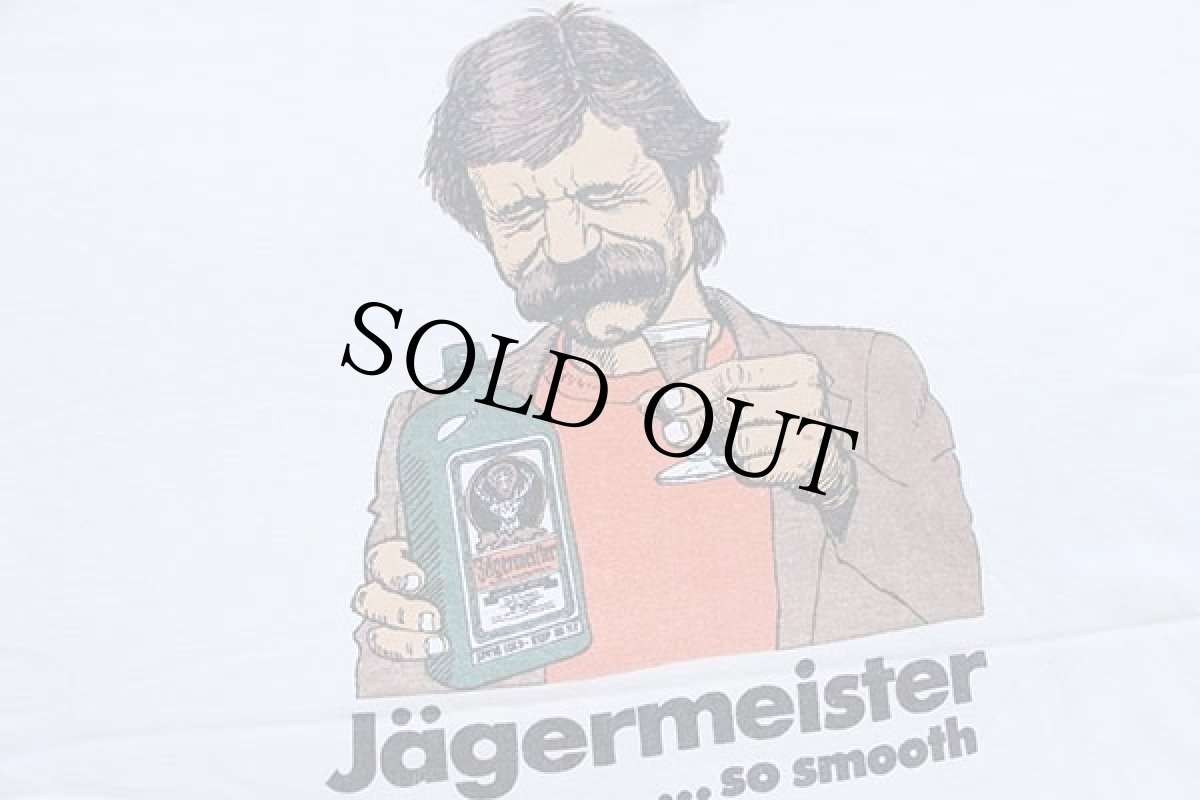 画像4: 90s Jagermeister so smooth 両面プリント コットンTシャツ 白 (4)
