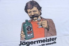 画像4: 90s Jagermeister so smooth 両面プリント コットンTシャツ 白 (4)