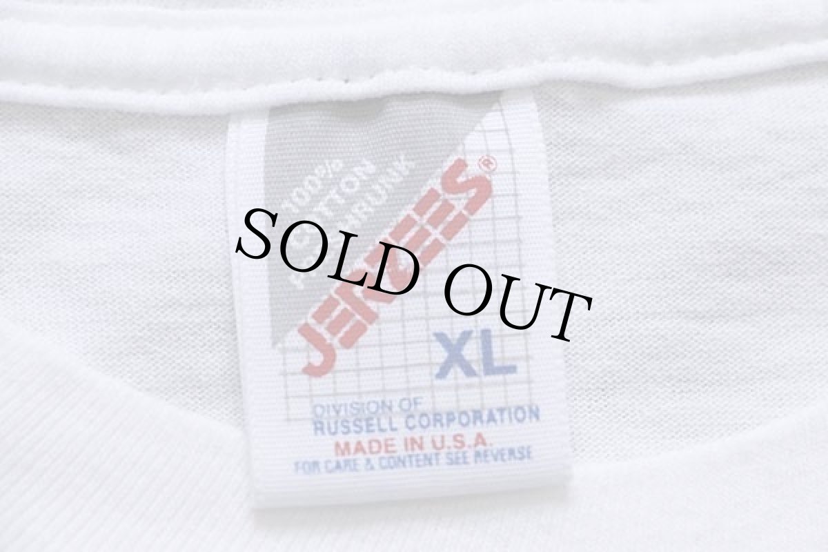 画像4: 90s USA製 INTERNATIONAL BALLOON FIESTA KODAK ALBUQUERQUE アート コットンTシャツ 白 XL (4)