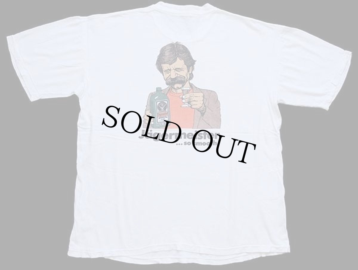 画像3: 90s Jagermeister so smooth 両面プリント コットンTシャツ 白 (3)