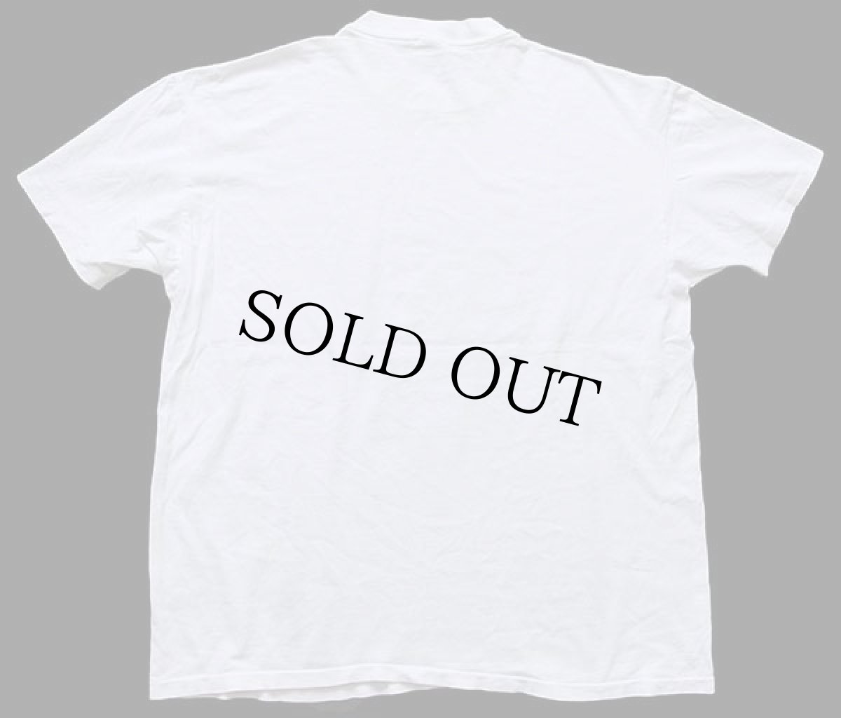 画像3: 90s USA製 LAS VEGAS REVIEW-JOURNAL Rabels! フォトプリント コットンTシャツ 白 XL (3)