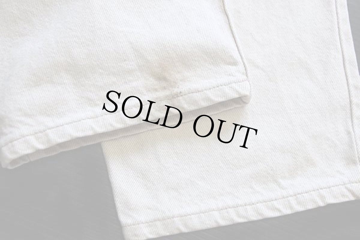 画像8: 90s USA製 Levi'sリーバイス 550 先染め カラーデニムパンツ ライトカーキ w38 L30 (8)