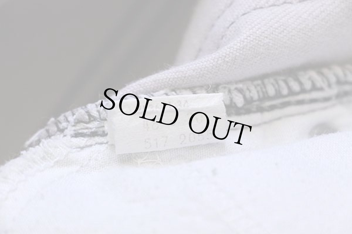 画像7: 80s USA製 Levi'sリーバイス 517 ストレッチ カラーデニムパンツ 薄紫 w36★ブーツカット (7)