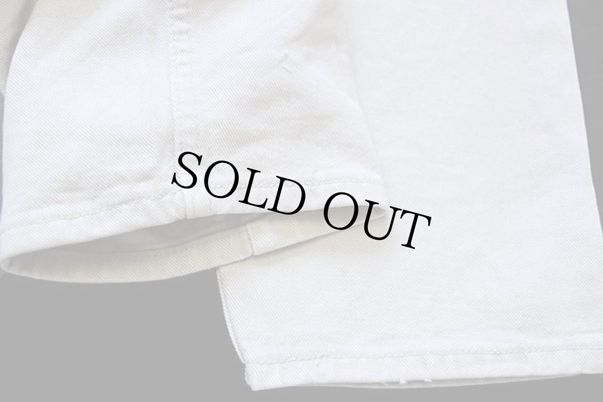 画像8: 90s USA製 Levi'sリーバイス silverTabシルバータブ loose カラーデニムパンツ ライトグレーベージュ 5/6 (8)