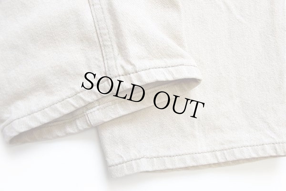 画像8: 90s USA製 Levi'sリーバイス 550 先染め カラーデニムパンツ ライトカーキ w38 L32 (8)