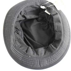 画像5: デッドストック★Levi'sリーバイス コットン ポークパイハット 黒×ベージュ XL (5)