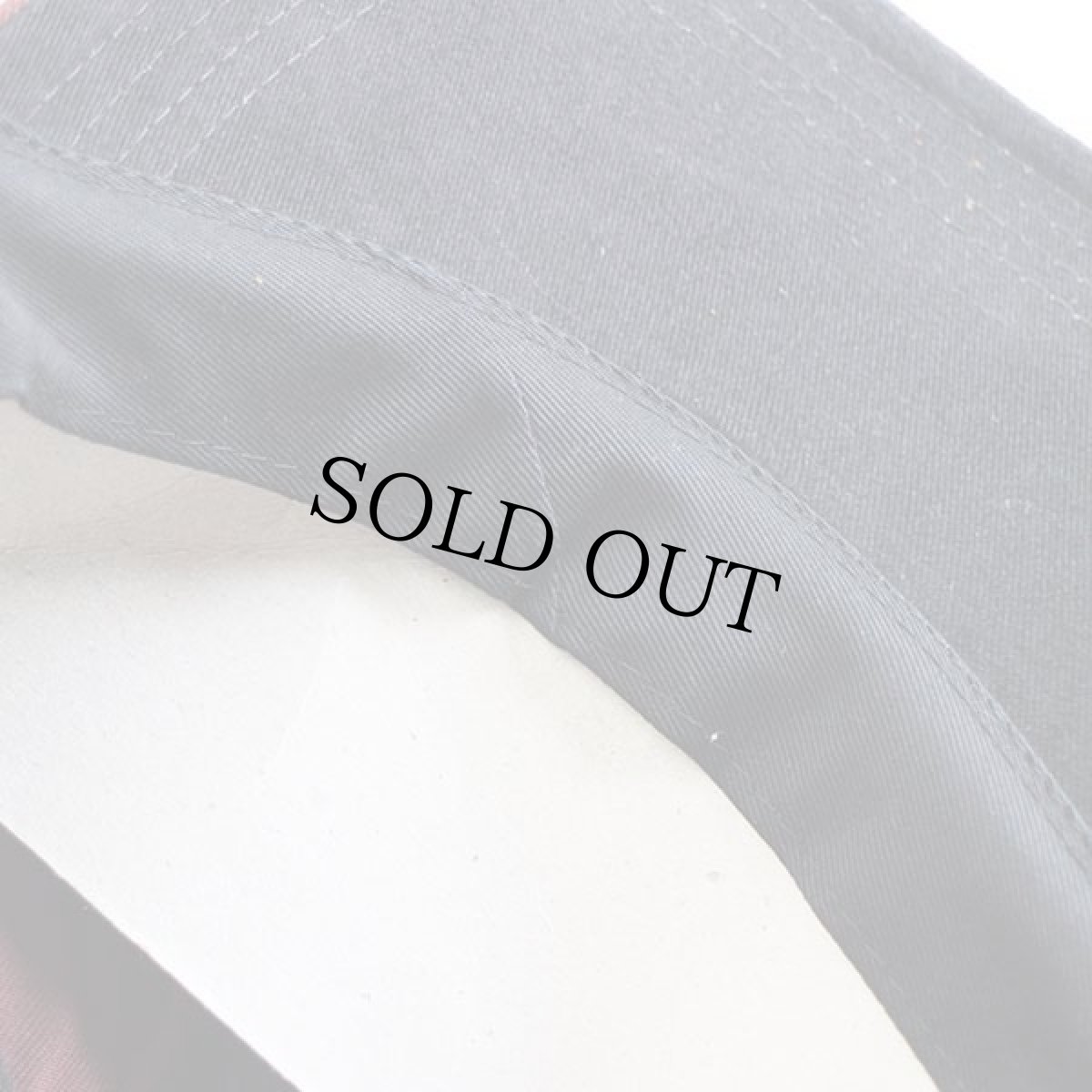 画像7: デッドストック★Levi'sリーバイス ロゴ刺繍 コットンキャップ バーガンディ (7)