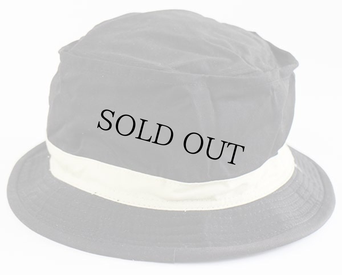 画像3: デッドストック★Levi'sリーバイス コットン ポークパイハット 黒×ベージュ XL (3)