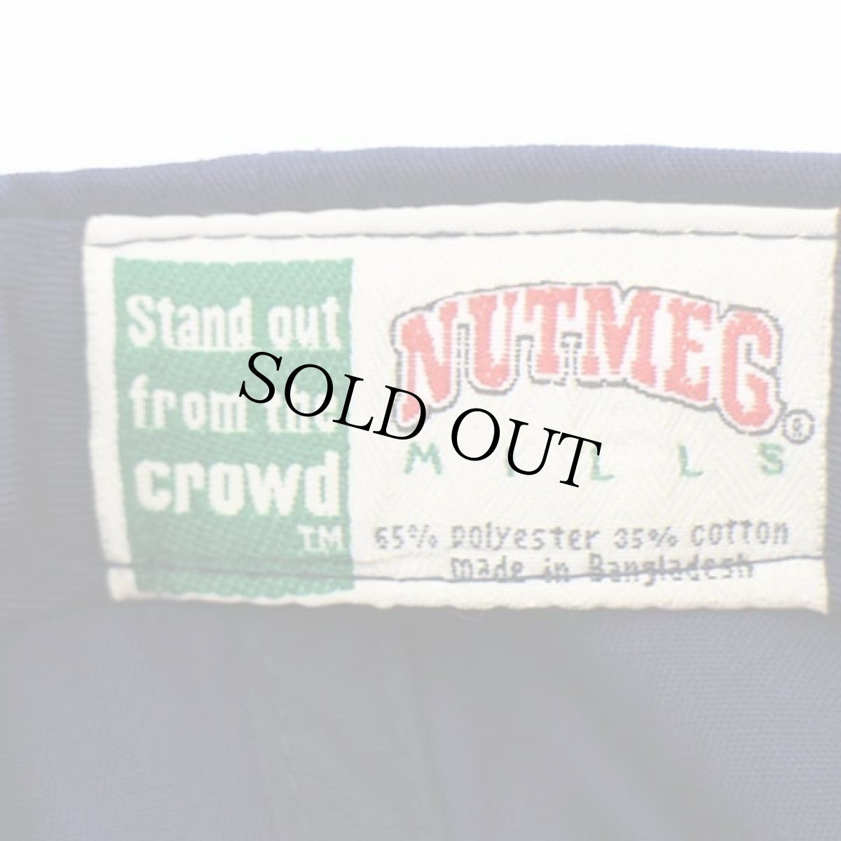 画像6: デッドストック★00s MLB CLEVELAND Indiansインディアンス×バッグスバニー刺繍 バイカラー ベースボールキャップ紺×赤 (6)