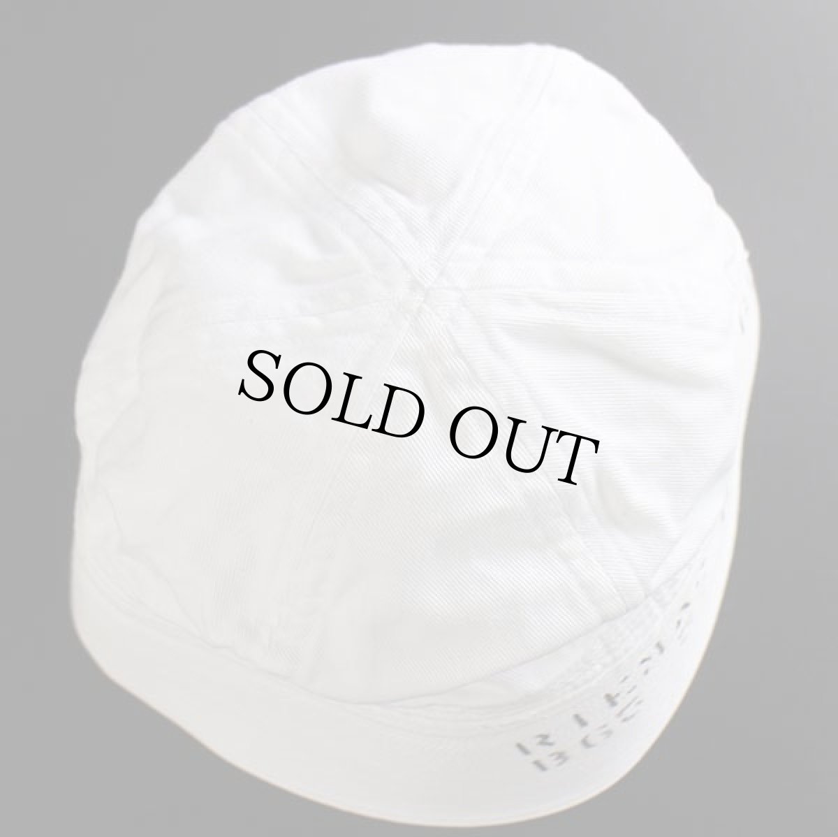 画像4: ビンテージ 米軍 U.S.NAVY ステンシル セーラーハット 白 7 1/4 (4)