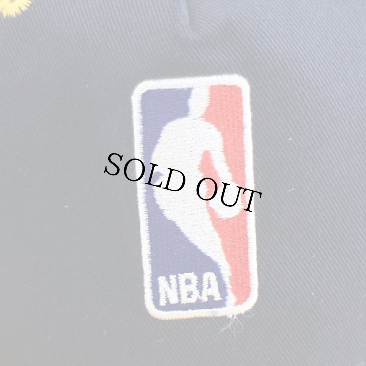 画像6: デッドストック★NBA×McDonald'sマクドナルド ロゴ刺繍 ツートン キャップ 紺×黄 (6)