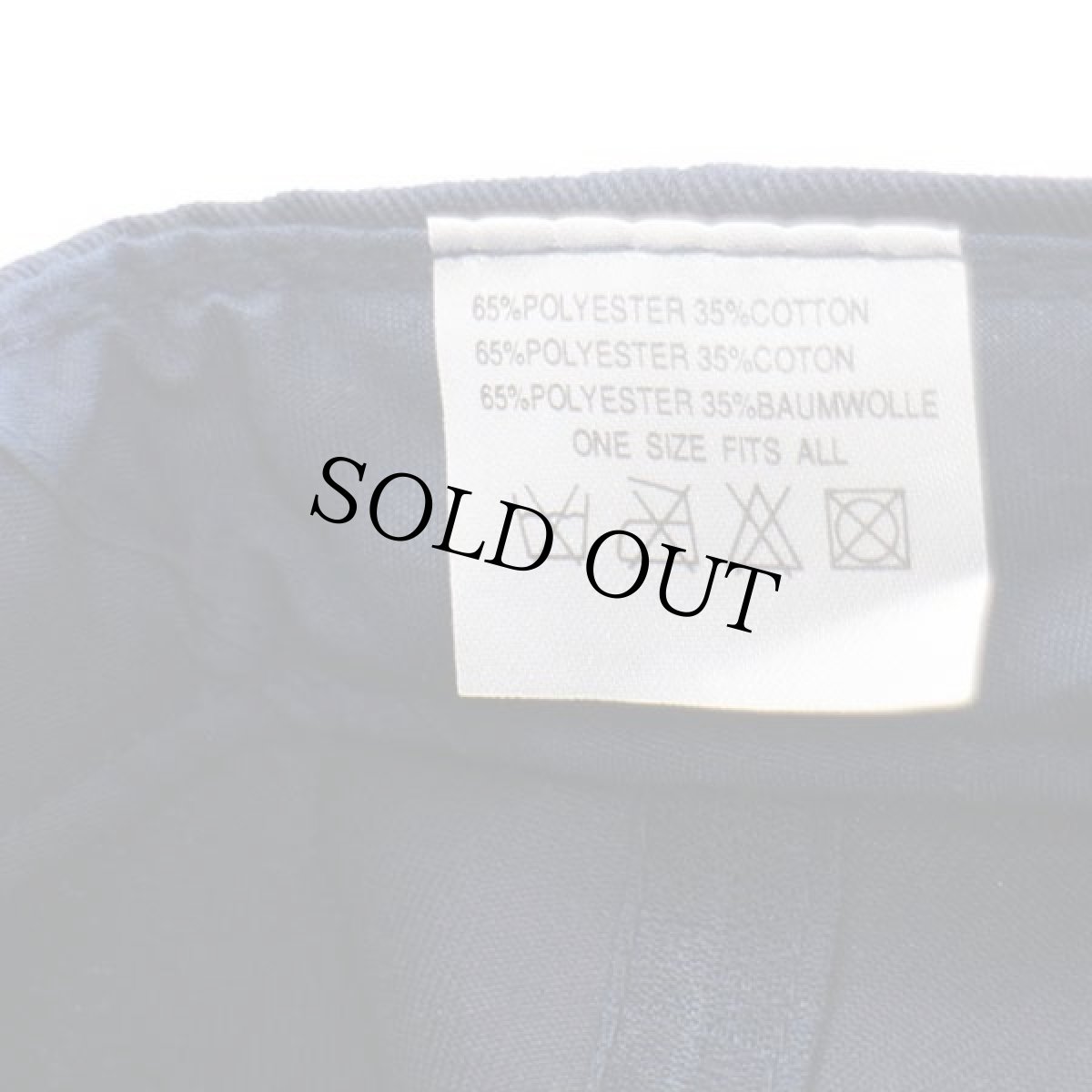 画像5: デッドストック★NBA×McDonald'sマクドナルド ロゴ刺繍 ツートン キャップ 紺×黄 (5)