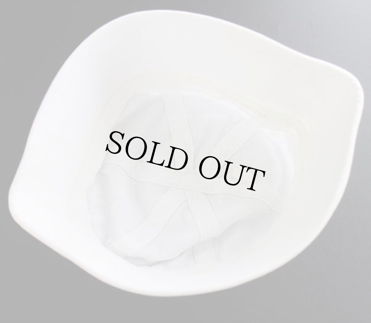 画像6: ビンテージ 米軍 U.S.NAVY ステンシル セーラーハット 白 7 1/4 (6)