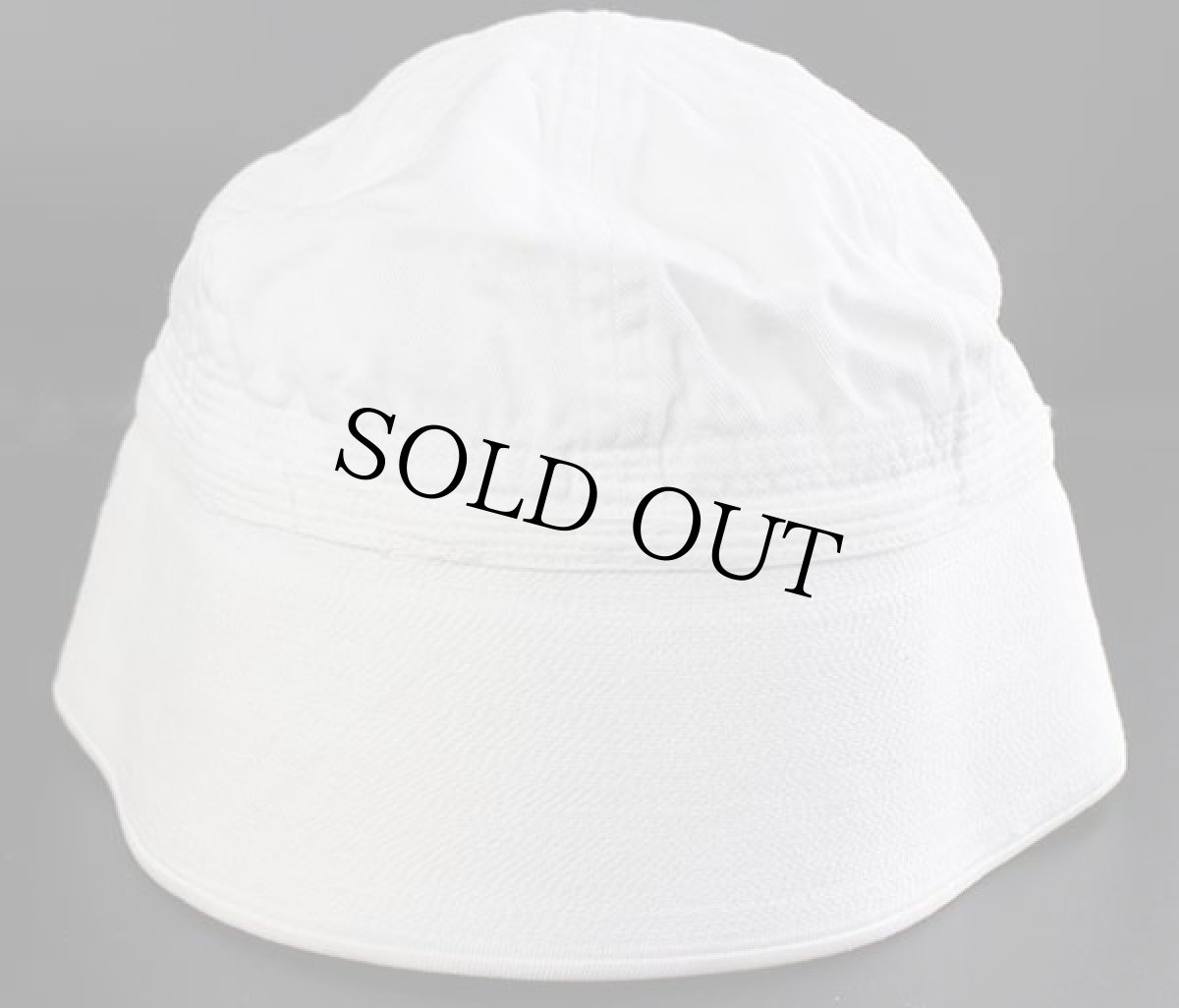 画像3: ビンテージ 米軍 U.S.NAVY ステンシル セーラーハット 白 7 1/4 (3)