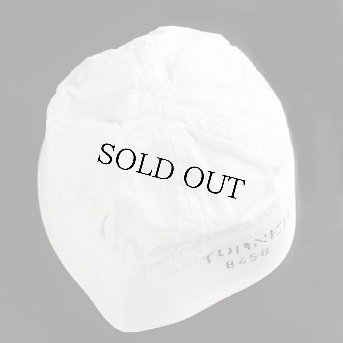 画像4: ビンテージ 米軍 U.S.NAVY ステンシル セーラーハット 白 7 1/4 (4)