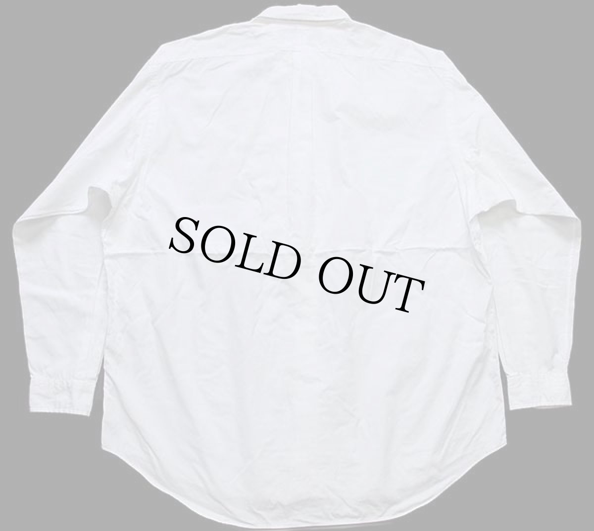 画像2: ラルフローレン ワンポイント ボタンダウン コットンシャツ 白 XL★A (2)