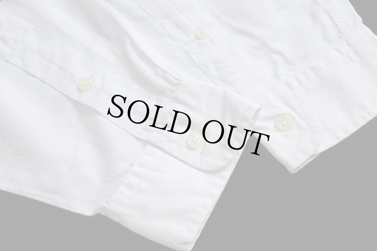 画像5: ラルフローレン ワンポイント ボタンダウン コットンシャツ 白 16-34 (5)