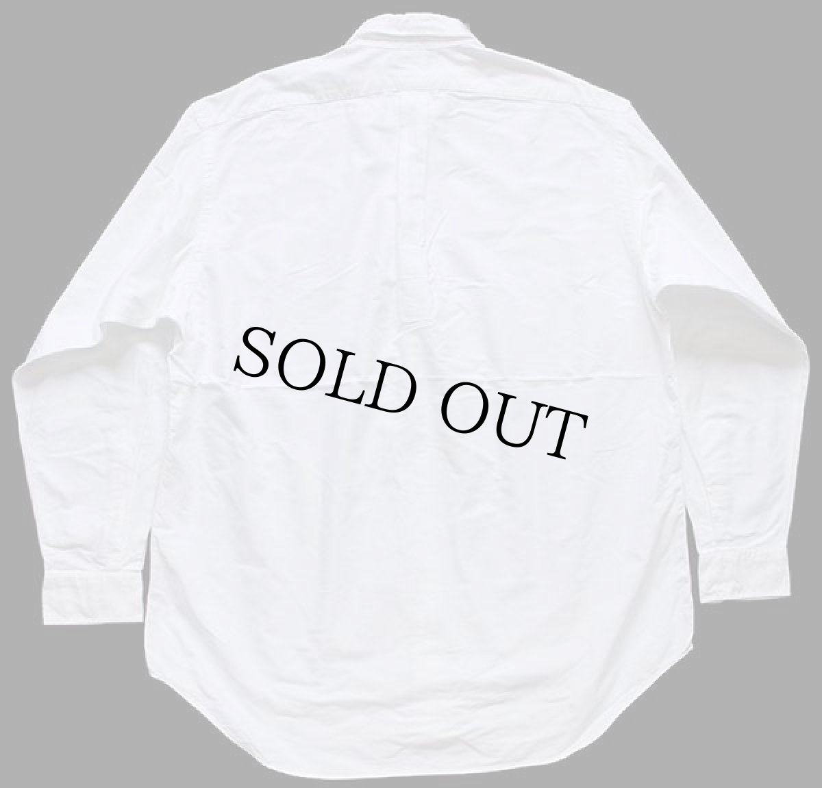 画像2: ラルフローレン ワンポイント ボタンダウン オックスフォード コットンシャツ 白★P (2)