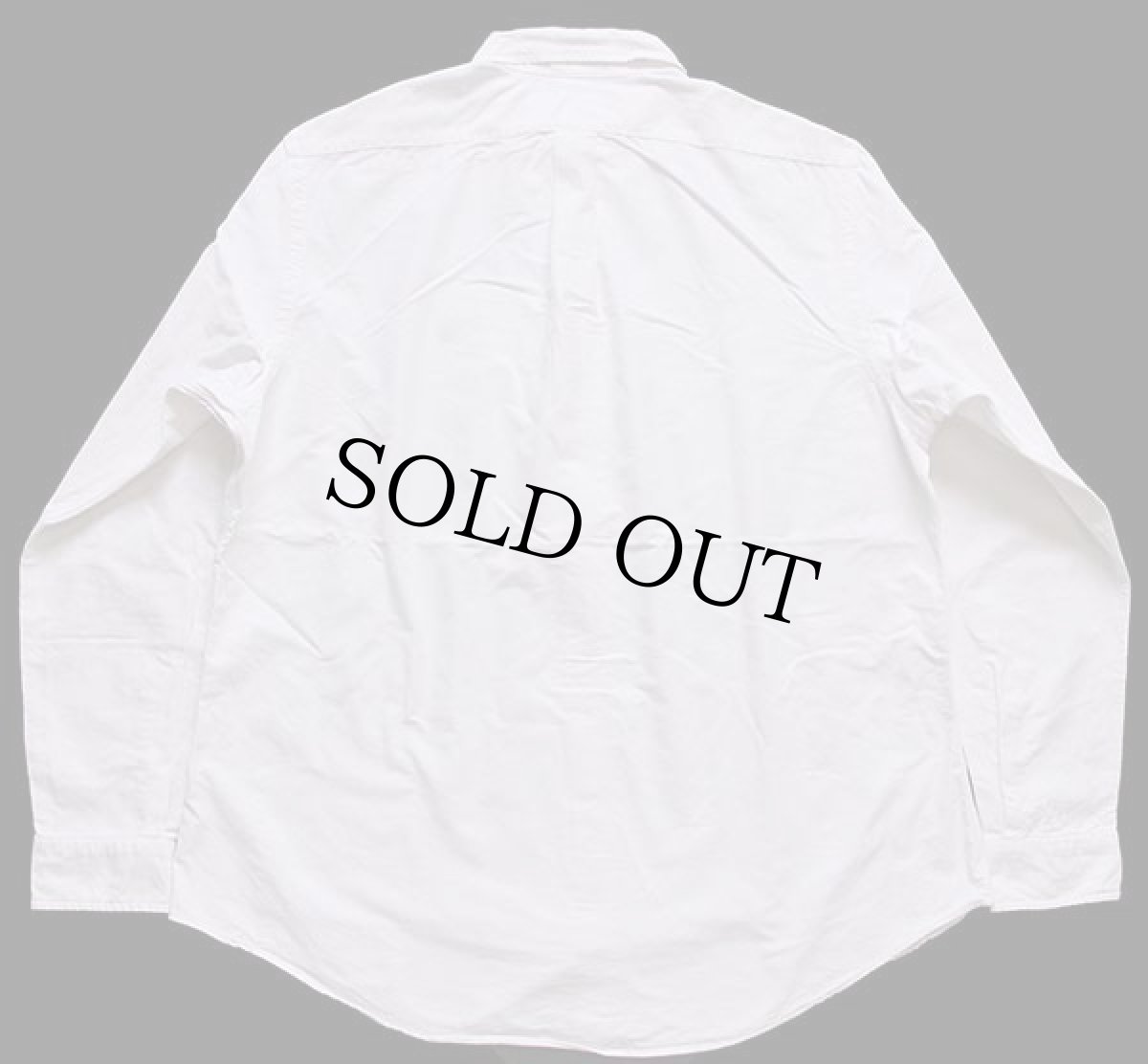 画像2: ラルフローレン ワンポイント ボタンダウン オックスフォード コットンシャツ 白 XL (2)