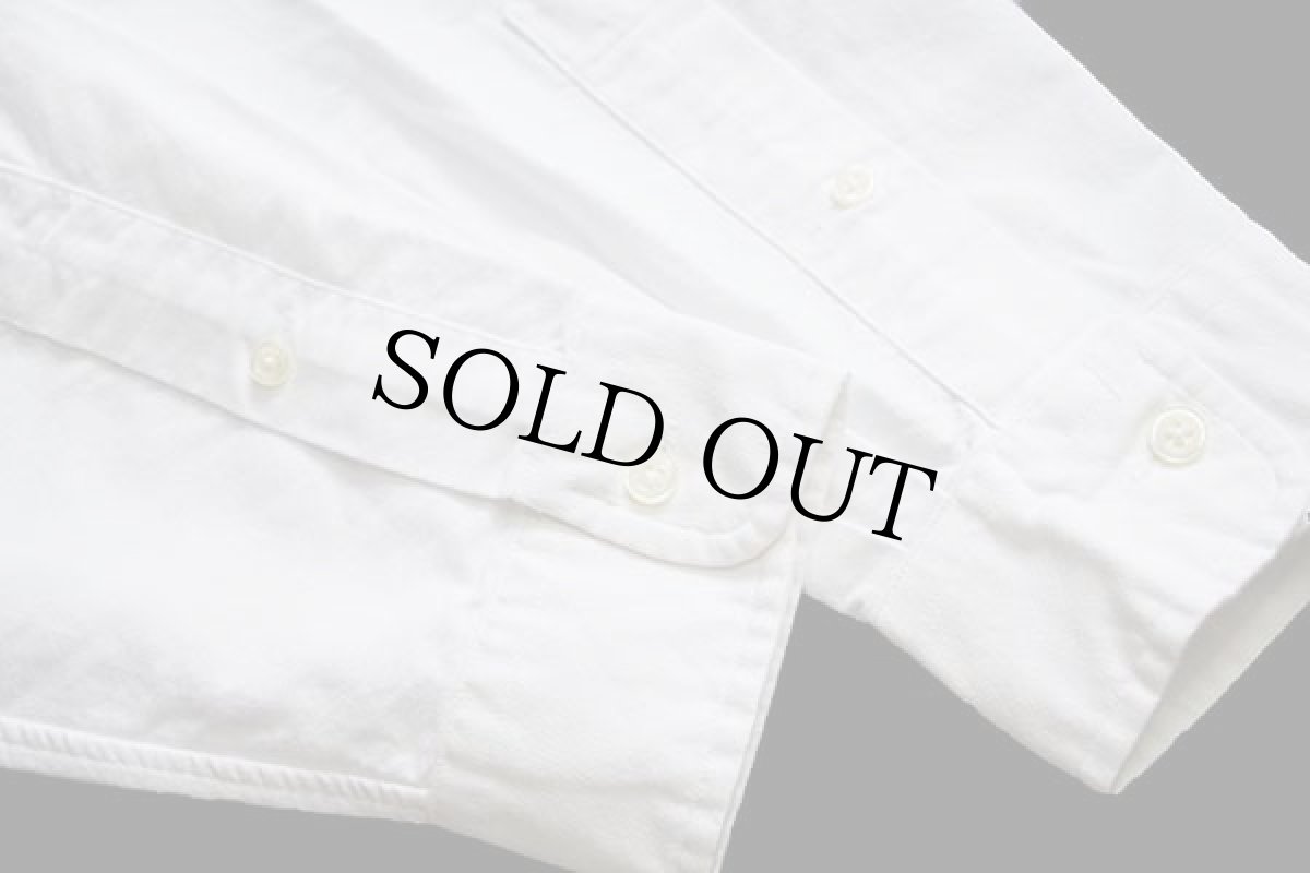 画像5: ラルフローレン ワンポイント ボタンダウン オックスフォード コットンシャツ 白 M (5)