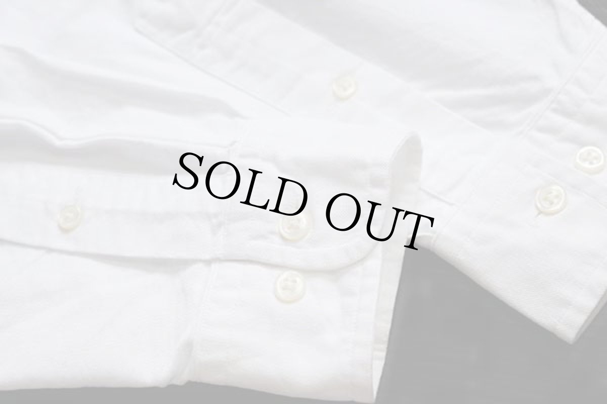 画像5: ラルフローレン ワンポイント ボタンダウン オックスフォード コットンシャツ 白 15.5 (5)