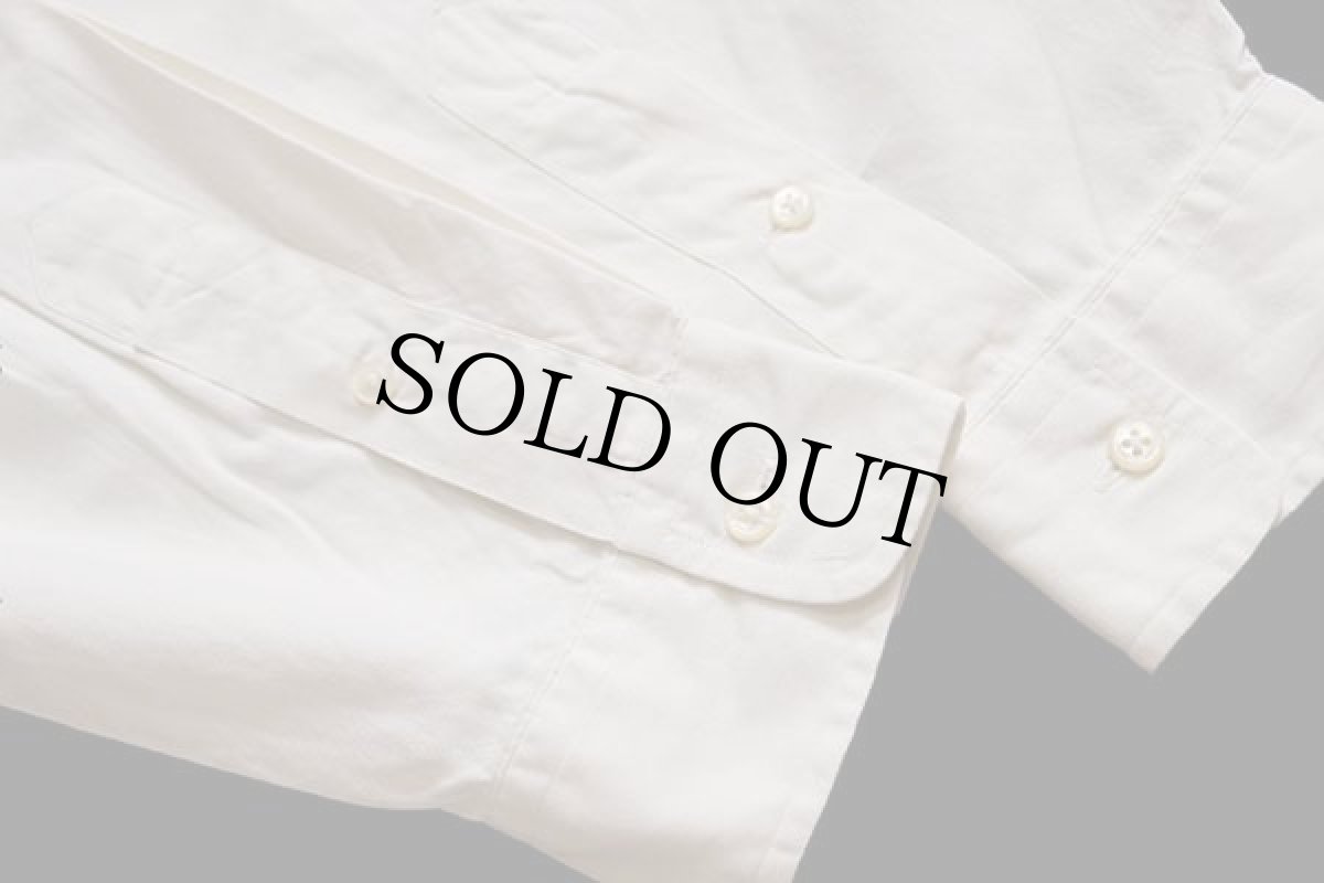 画像6: 90s ラルフローレン ワンポイント ボタンダウン ピンポイント オックスフォード コットンシャツ アイボリー 16.5 (6)