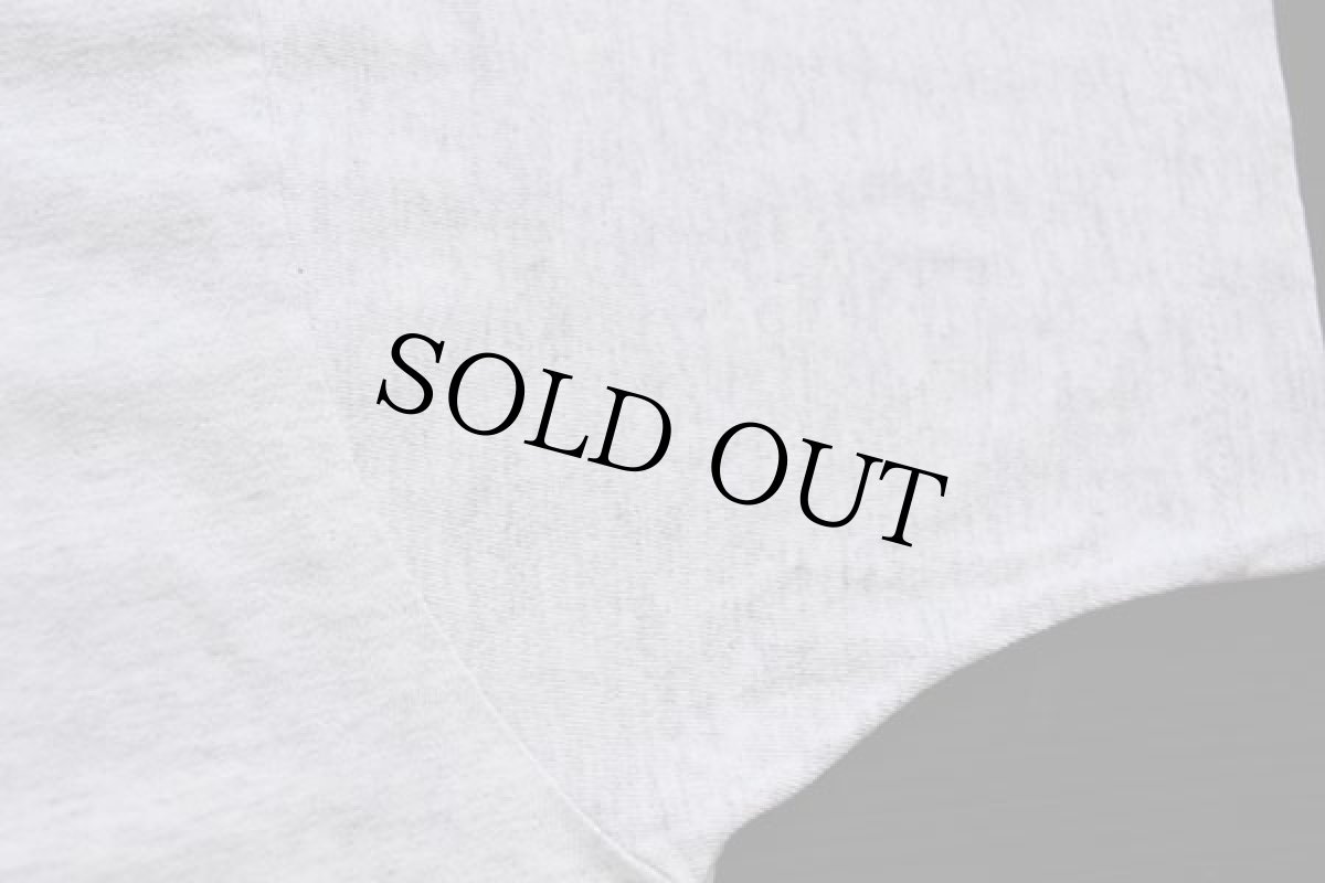 画像6: 90s USA製 UNIVERSITY OF RHODE ISLAND ひび割れプリント Tシャツ 杢ライトグレー L (6)