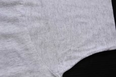 画像6: 90s USA製 UNIVERSITY OF RHODE ISLAND ひび割れプリント Tシャツ 杢ライトグレー L (6)