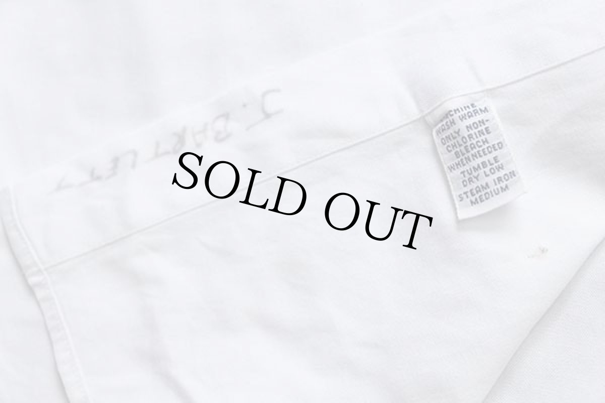 画像6: ラルフローレン ワンポイント ボタンダウン ピンポイント オックスフォード コットンシャツ 白 16.5★C (6)