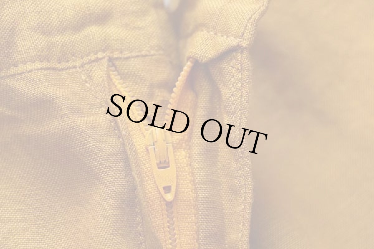 画像6: ビンテージ UNKNOWN リネンパンツ マスタード w36 (6)