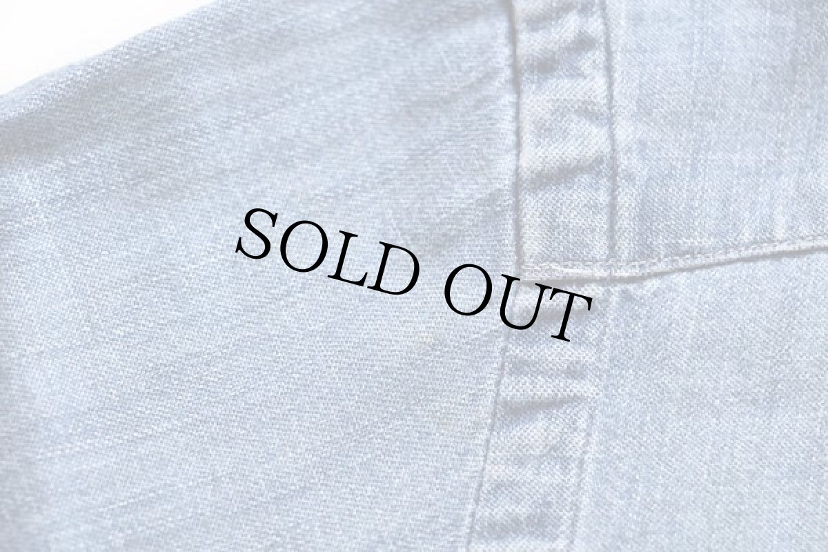 画像6: ポロ ラルフローレン ビンテージ加工 デニム ウエスタンシャツ L (6)