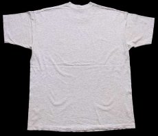 画像3: 90s USA製 NBA ビッグロゴ Tシャツ 杢ライトグレー XL (3)