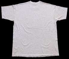 画像3: 90s USA製 SALEM NBA ビッグロゴ Tシャツ 杢ライトグレー XL (3)