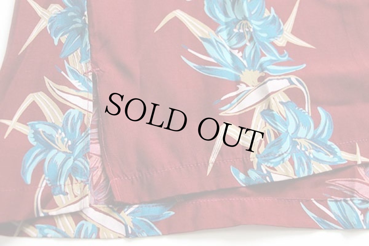 画像6: 80s ハワイ製 Zebra Clothes レーヨン アロハシャツ L (6)