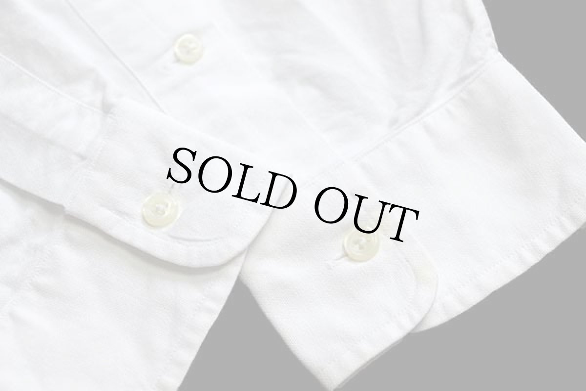 画像5: 90s ラルフローレン ワンポイント ボタンダウン オックスフォード コットンシャツ 白 15.5 (5)