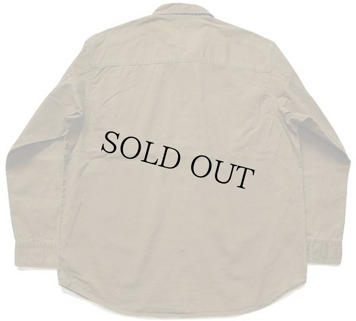 画像2: 00s Levi'sリーバイス LOOSE FIT カラーデニムシャツ オリーブ L (2)