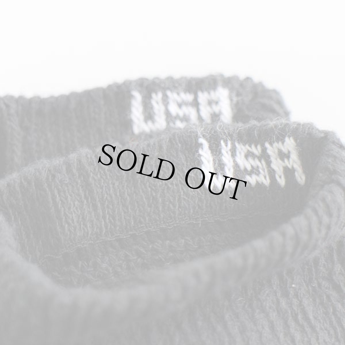 画像5: デッドストック★USA製 DIABETIC SOCKS コットン ソックス 黒 11-13 3ペア★靴下 (5)