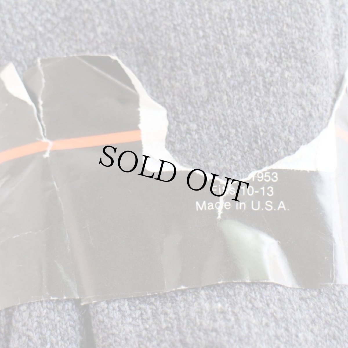 画像4: デッドストック★80s USA製 ALASKAN ウール混 サーマル ソックス 10-13★靴下 (4)