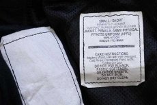 画像4: 16 米軍 U.S.ARMY APFU ロゴ刺繍 ナイロンジャケット 黒 S-S (4)