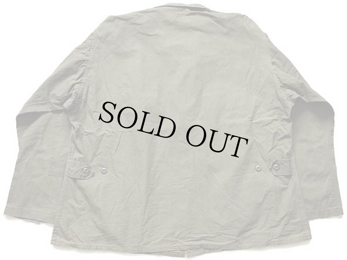 画像2: 80s USA製 BDU ジャケット オリーブグリーン XXL-R (2)