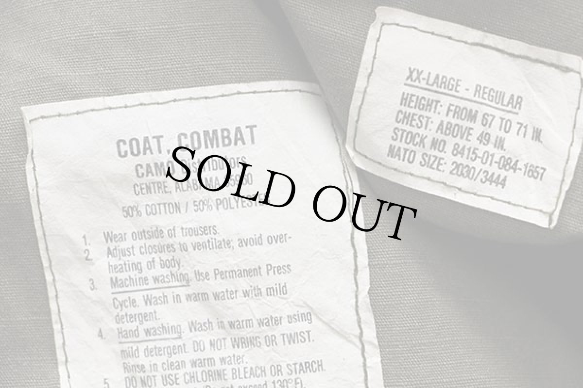 画像4: 80s USA製 BDU ジャケット オリーブグリーン XXL-R (4)