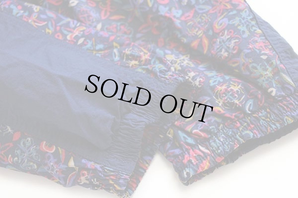 画像6: 00s NIKEナイキ 総柄 切り替え アシンメトリー ナイロンジャケット L (6)