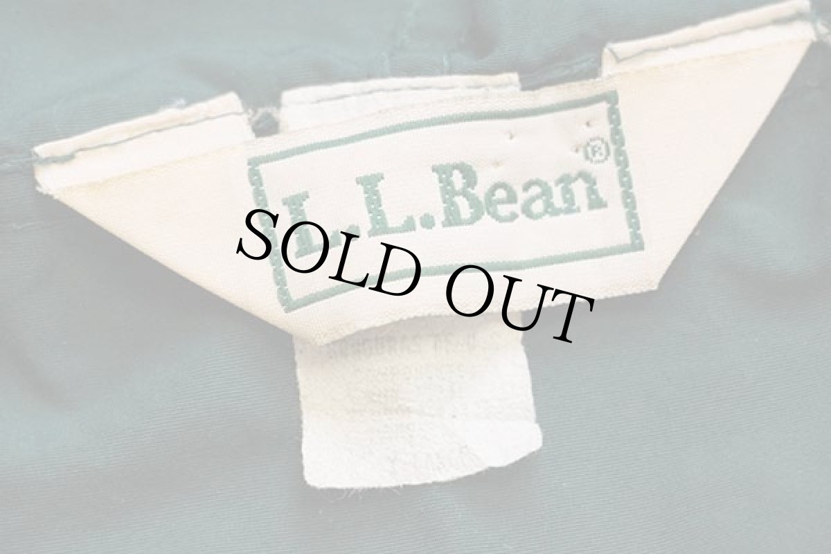 画像4: 90s L.L.Bean ナイロン アノラックパーカー 緑 XL (4)