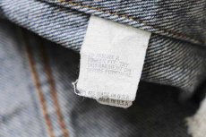 画像5: 80s USA製 Levi'sリーバイス 70506 カットオフ デニムベスト 4ポケット 40 (5)