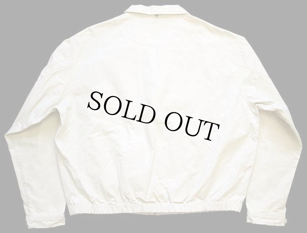 画像2: ポロ ラルフローレン ワンポイント コットンジャケット アイボリー XL (2)