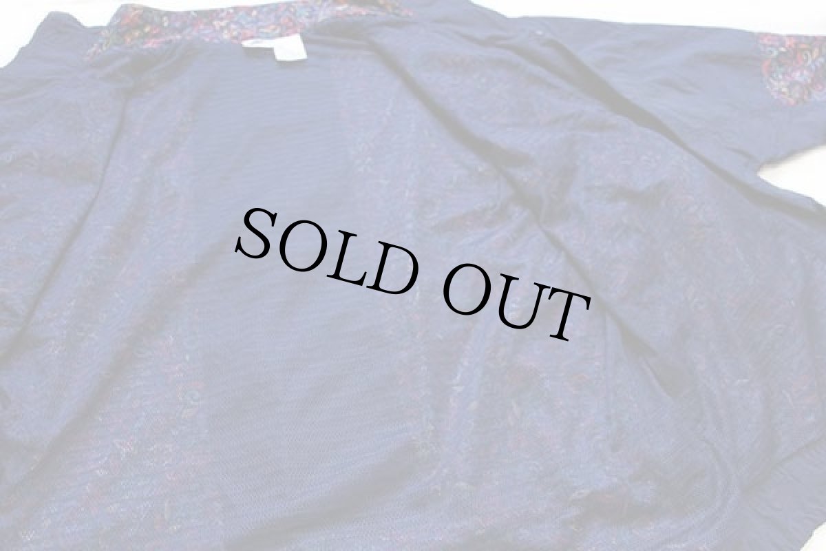 画像5: 00s NIKEナイキ 総柄 切り替え アシンメトリー ナイロンジャケット L (5)