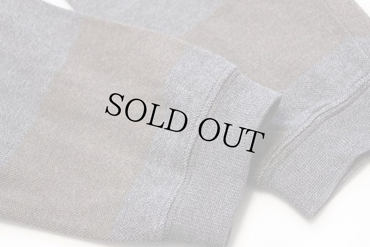 画像5: 90s LACOSTEラコステ マルチカラー 太ボーダー コットン 鹿の子 長袖ポロシャツ L (5)