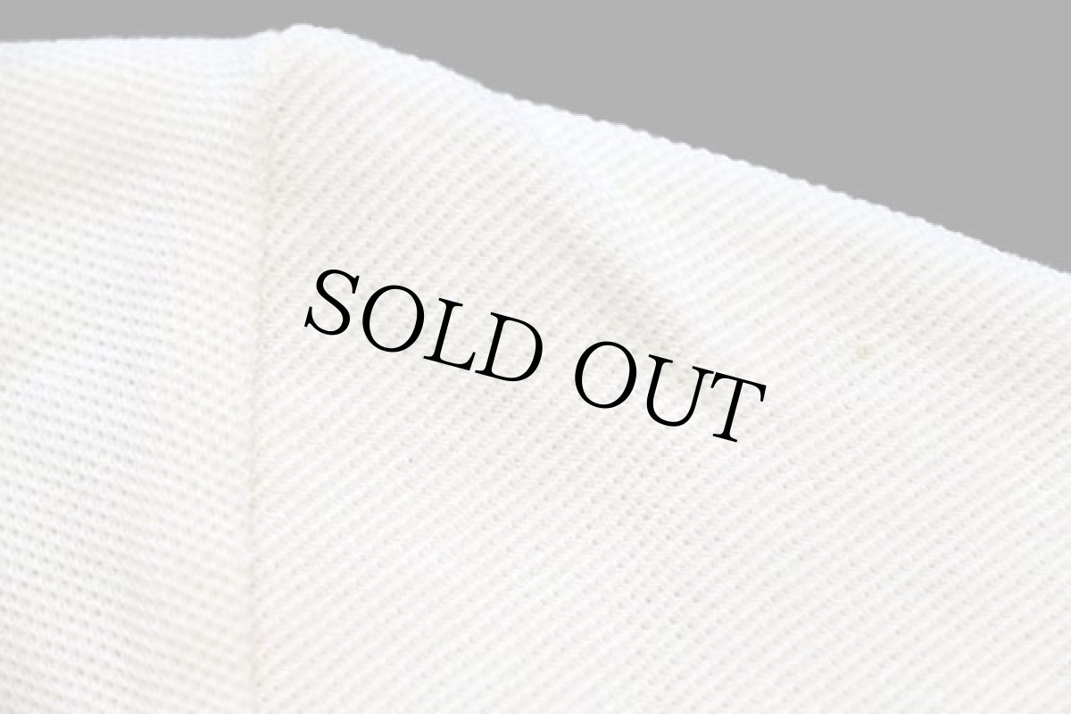 画像5: 90s POLO SPORTポロ スポーツ ラルフローレン ワンポイント コットン 鹿の子 ポロシャツ アイボリー L (5)